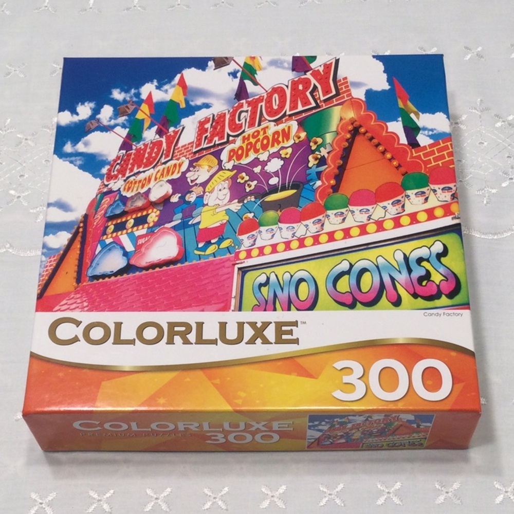 Cra-Z-Art Colorluxe 300 Piece Puzzle “Candy Factory” Larger Pieces​
